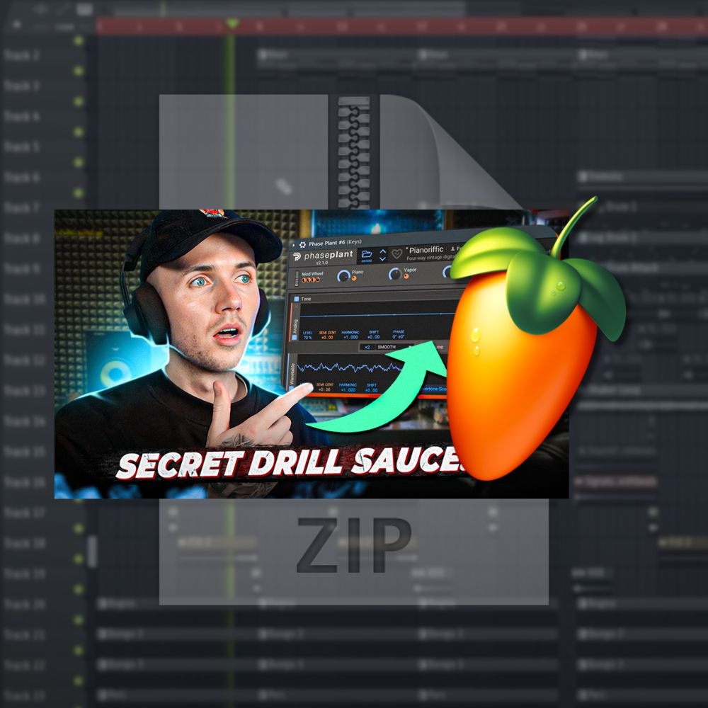 Dark Aggressive Drill Tutorial - FLP
